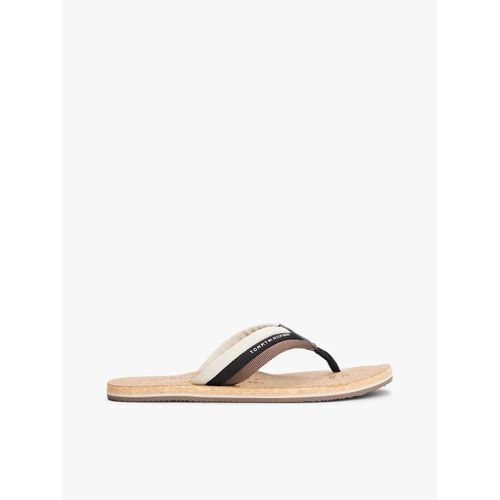 Tongs Avec Assise Plantaire En Lige Hilfiger Cork Beach Sandal/Black - 42
