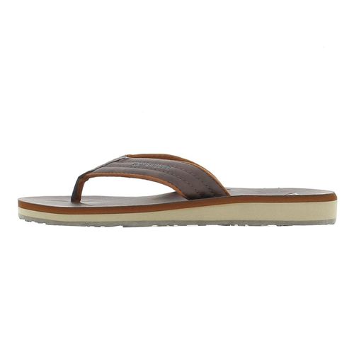 Tongs Claquettes Quiksilver Carver Nubuck Sndl Marron - 39