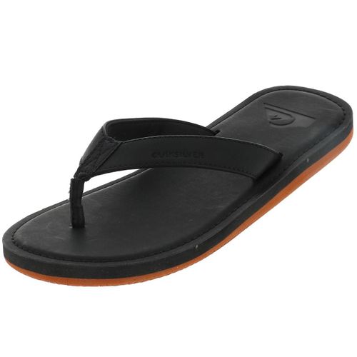 Tongs Claquettes Quiksilver Molokai Nubuck Noir Noir 20391 - 46