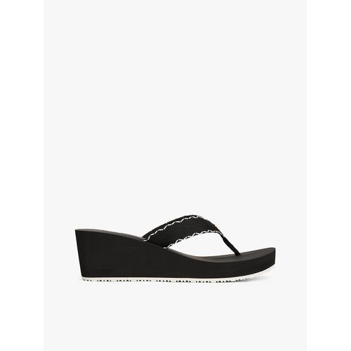 Tongs Compenses  Monogramme Th Wedge Beach Sandal/Black - 40