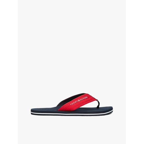 Tongs En Toile  Logo Hilfiger Nyc Beach Sandal/Red - 45