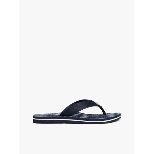 Tongs En Toile  Monogramme Th Th Chain Print Beach Sandal/Space Blue - 37
