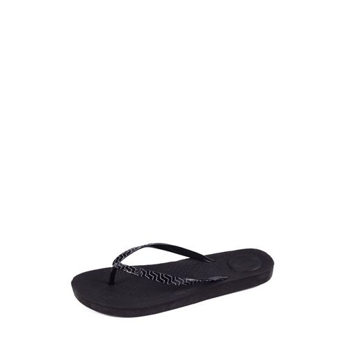 Tongs Everywear Femme Isotoner Ref 49625 Noir - 41