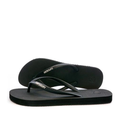 Tongs Noir Femme Superdry Classic Flip Flop