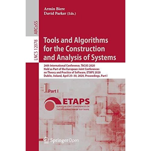 Tools And Algorithms For The Construction And Analysis Of Systems    Format Broch 