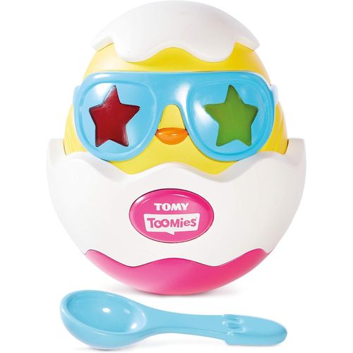 Toomies - Jouet Musical Mon Poussin Musi'Cool Blanc E72816, Jouet Sonore Bb, Jeu Interactif et ducatif, Jouet Premier Age, Jouet veil pour Bb de 18 mois+.[G1273]