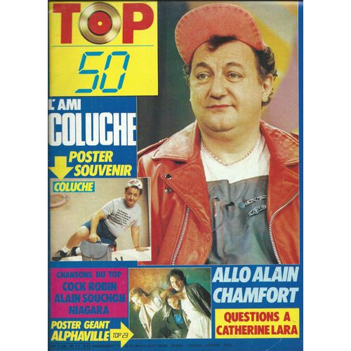 Top 50 30/06/1986 Coluche, A. Chamfort, Cock Robin, Souchon, Niagara, C. Lara, Alphaville, Kime Wilde, Vivien Savage, J-M Jarre, Images, J-L. Aubert, Al Corley, Rita Mitsouko,Madonna,Wham, Muriel Dacq