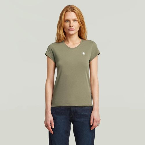 Top Eyben Slim V-Neck 2.0 - Vert - Femmes