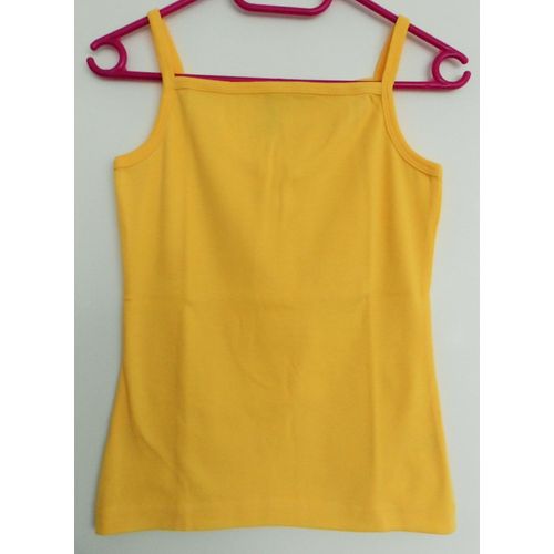 Top Jaune. First Exit. Coton. Taille 38