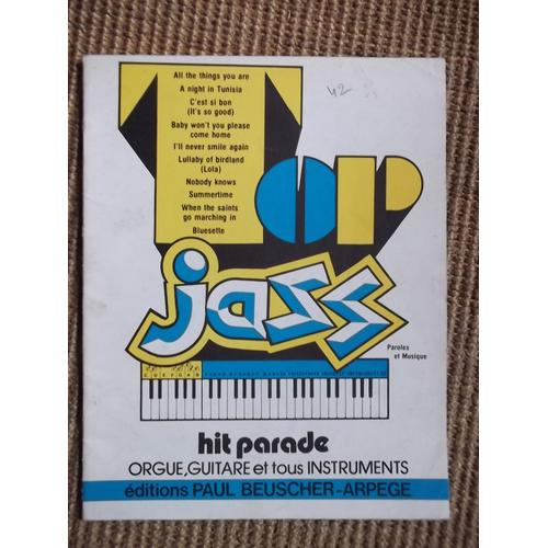 Top Jazz (Partition Guitare Piano Et Chant)