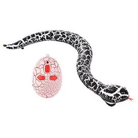 Top Race RC IR Télécommande infrarouge Slithery Snake Rake Serpent Serpent  créature Prank Toy, Animal Wiggles avec mouvement rapide, langue