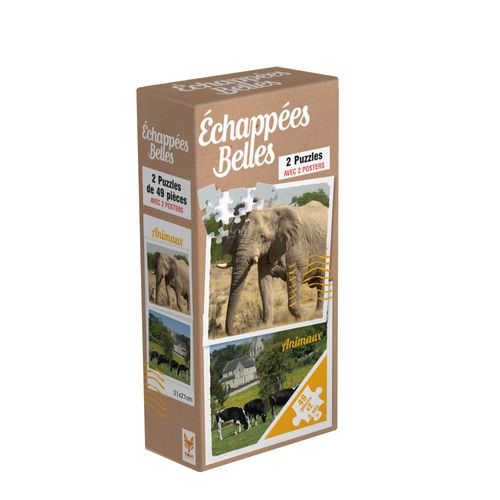 Topi Games Echapees Belles - Animaux - 2 X 49 Pices