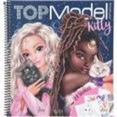 Topmodel - Kitty Colouring Book - Moonlight