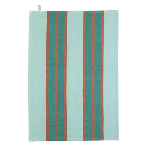 Torchon Recycl Lav Yuna Vert Eau 50 X 70 Cm Winkler