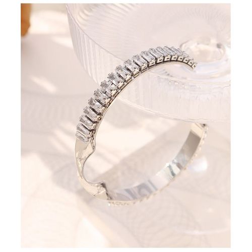Tormail.Com Murs Gomtriques Incrusts De Zcomprenes Sur Les Ouvertes, Bracelet D'amour En Acier Inoxydable Pour Femmes, Cadeaux De Ix, Vente En Gros, Mode Chaude