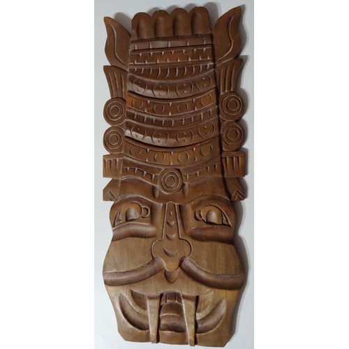Totem En Bois D'origine De Colombie