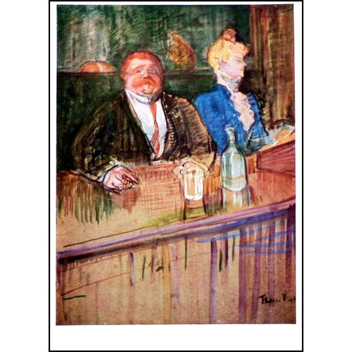 Toulouse-Lautrec Henri Lot 7 Cartes Postales Tableaux Peinture