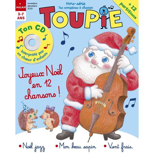 Toupie Tes Comptines A Chanter 18 H Joyeux Noel En 12 Chansons + Cd