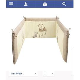 Tour De Lit Winnie L Ourson Ecru Beige Rakuten