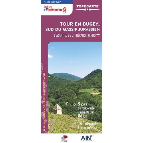 Tour En Bugey, Sud Du Massif Jurassien - Rf. T012    Format Non Precis 