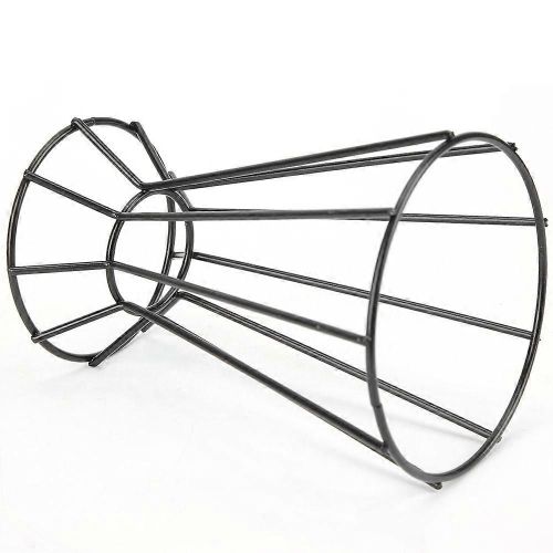 Tour Ennagon En Fer En Forme De Support De Plante Gomtrique Porte-Fleurs Cintre De Jardin (Noir)