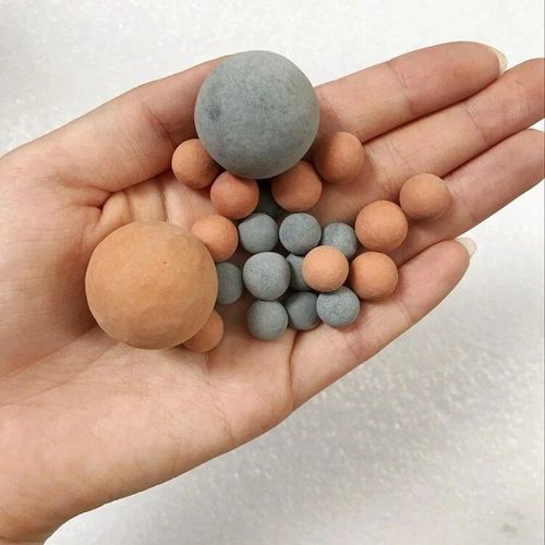 Tourmaline-Purification De L'eau D'aquarium  Libration Lente,Effet Longue Dure,Eau Vivante,Boule De Napball,quation Cristal Rouge,Shriajtank - Type Gray L 1 Pcs
