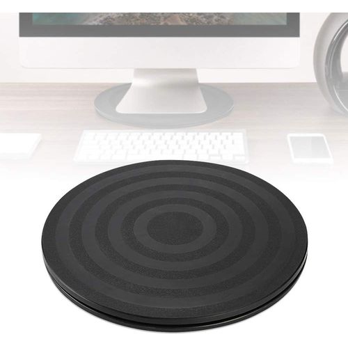 Tourne-Disque Rotatif Rotatif  360 Degr Plateau Pivotant TV Support Pivotant Plateau Universel Rond Plateau Tournant Manuel avec Roulement  Bille en Acier pour TV Ordinateur Artisanat Noi.[S568]