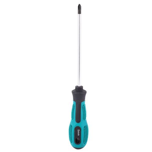 Tournevis A Main 5 X 125 Mm Avec Poignee En Pp, Outil De Reparation Pour Vis De 5 Mm (Croix).