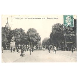 Tours Avenue de Grammont Carte postale Rakuten
