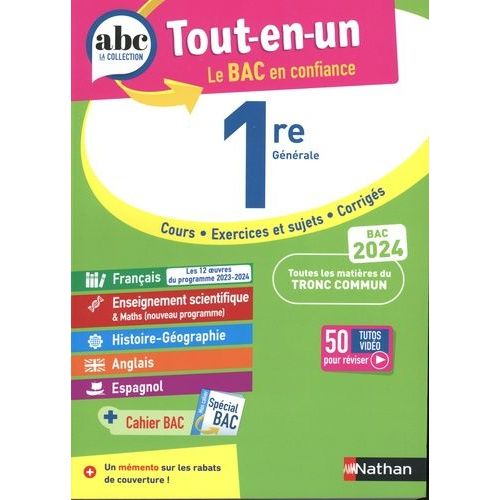 Tout En Un 1re Gnrale    Format Grand Format 
