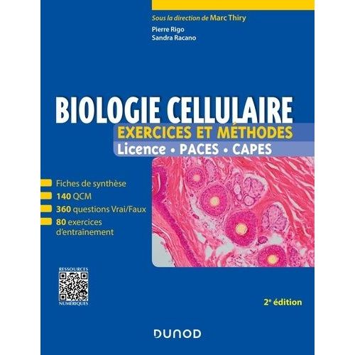 Biologie Cellulaire - Exercices Et Mthodes    Format Grand Format 