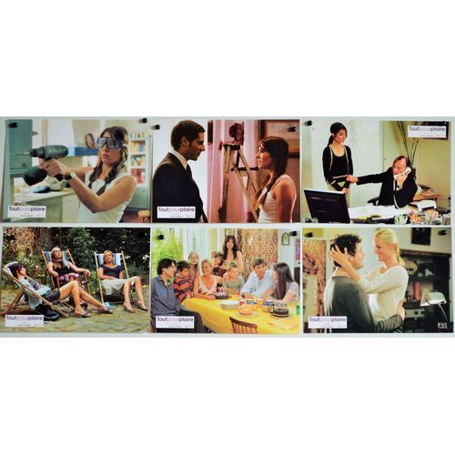 Tout Pour Plaire - Ccile Telerman - Mathilde Seigner - Anne Parillaud - 2005 - Jeu Complet 6 Photos D'dexploitaiton Du Film En Couleur 21x29 Cm
