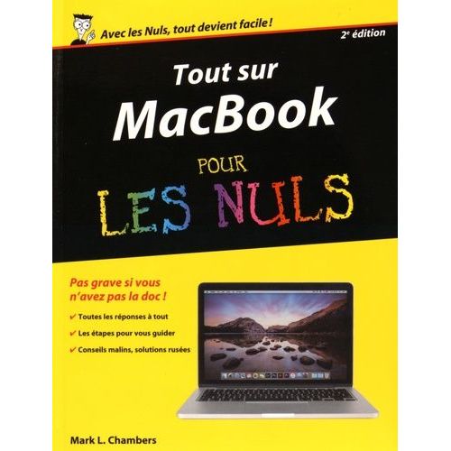 Tout Sur Macbook Pro, Air Et Retina Pour Les Nuls   de Chambers Mark L.  Format Broch 