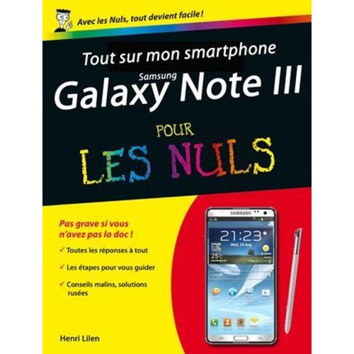 Tout Sur Mon Smartphone Samsung Galaxy Note 3 Pour Les Nuls  