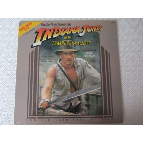 Toute l'histoire de indiana jones et le temple maudit (musique