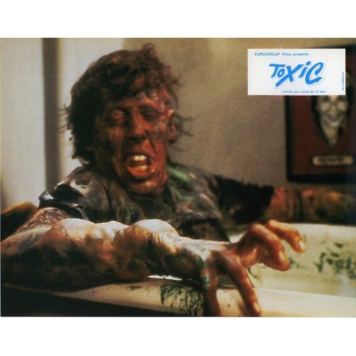Toxic - The Toxic Avenger : Jeu De 8 Photos D'exploitation Cinmatographique - Format 21x27 Cm - De Michael Herz & Lloyd Kaufman (Samuel Weil) Avec Mitch Cohen, Mark Torgl, Andree Maranda - 1984