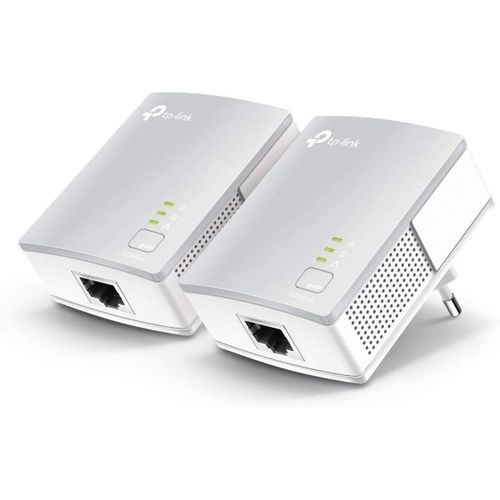 TP-Link CPL 600 Mbps et Ports Ethernet, Prise CPL Kit de 2, Compatible avec tous les Anciens Modles et toutes les box internet, Blanc, TL-PA4010 KIT