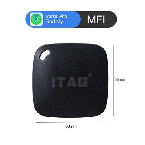 Traceur GPS Bluetooth intelligent,localisateur de remplacement pour iPhone,certifi MFI,trouver mon dispositif de - Black-D3305