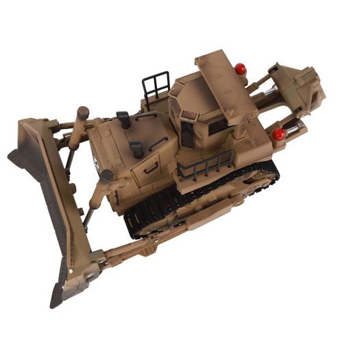 Tracteur Telecommande A 9 Canaux, Rotation A 360, 2,4 Ghz, Jouet De Construction Pour Enfants Et Adultes, Double Batterie
