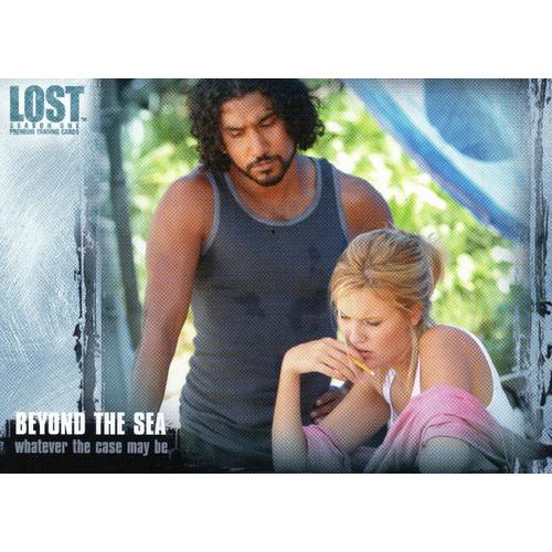 Trading Card Lost Saison 1 N25 Beyond The Sea Naveen Andrews Maggie Grace