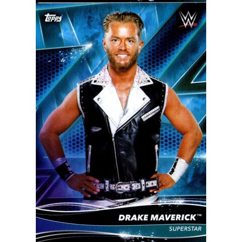 Trading Card Topps Wwe 2021 Drake Maverick 32