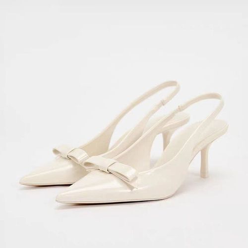 Traf-Escarpins  Talons Aiguilles En Tissu Denim Bleu Pour Femmes,Bretelles Croises,Escarpins  Bride Arrire,Chaussures Parker Pointues,Sandales  Talons Hauts,2024 - 36