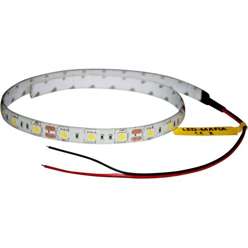 Trahoo-Bande Led 24 V C 30 Cm C 60 Cm C Rouge, Bleu, Blanc, Vert, Cable D'Clairage 3m M/13,67 , Rouge, 100cm - M/9,99