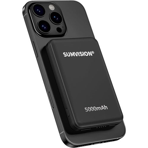Trahoo-Chargeur Sans Fil 5000 Mah Pour Iphone 12 13 14 15 Design Britannique Support Technique Britannique