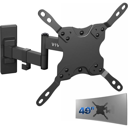 TRAHOO-MOUNT-VW06 Support Mural Full Motion pour crans Plasma Plats de 13  42 Pouces, Support VESA inclinable et pivotant Noir