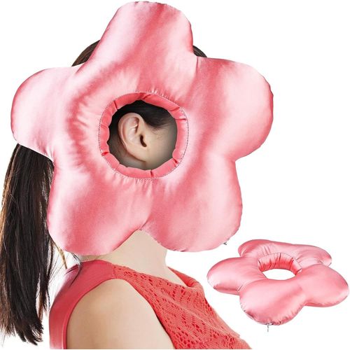 Trahoo-Oreiller Avec Trou, Coussin Piercing Avec Trou, Oreiller Beignet, Piercing Pillow, Coussin Piercing Oreille Pour Personnes Dormant Sur Ct