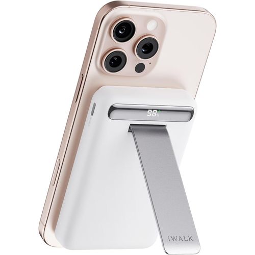Trahoo-Power Bank Sans Fil MagnTique 10000mah Certifi Qi2, Charge Rapide 15w, Support RGlable, Affichage Led, Compatible Iphone 16/15/14/13/12 Pro/Pro Max/Plus/Mini