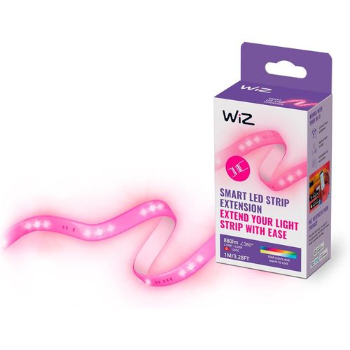 Trahoo-Ruban Led Connect Couleur, Extension 1 MTre, 880 Lumen, Fonctionne Avec Alexa, Google Assistant