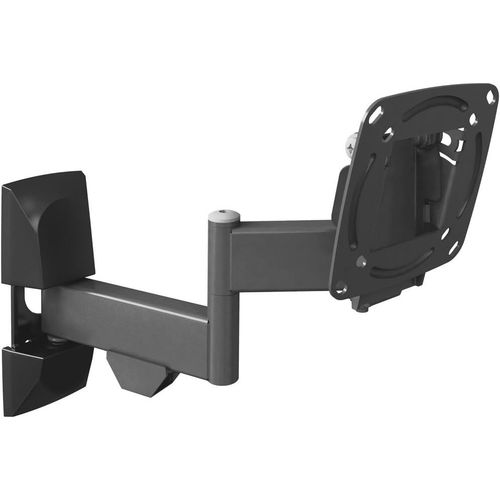TRAHOO-Support TV/cran PC Mural pour crans 13-29 Pouces, Inclinable et orientable, Mouvement Complet, Poids Max. 15Kg, certifi UL, pour LED OLED LCD, jusqu' VESA 100x100