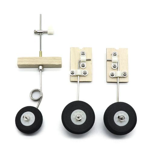 Train D'Atterrissage Plaque Mtallique Kt, Pour Tlcommande, Roues D'Avion, Modle D'Avion Kt, Train D'Atterrissage  Ailes Fixes